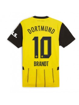 Billige Borussia Dortmund Julian Brandt #10 Hjemmedrakt 2024-25 Kortermet